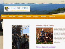 Tablet Screenshot of genesisprep.org